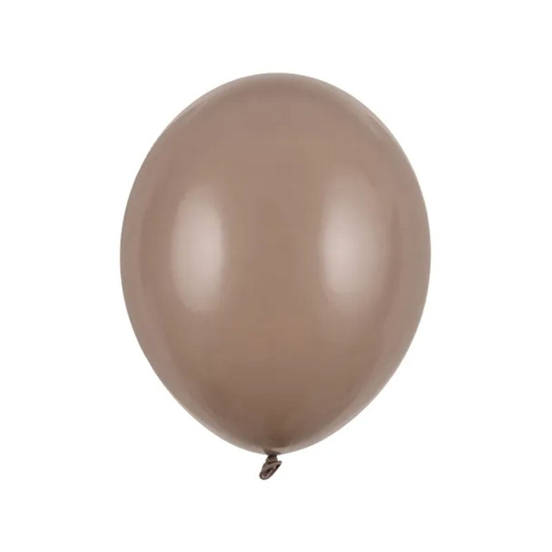 100 ballonnen - Ø 27cm - Pastel Cappuccino