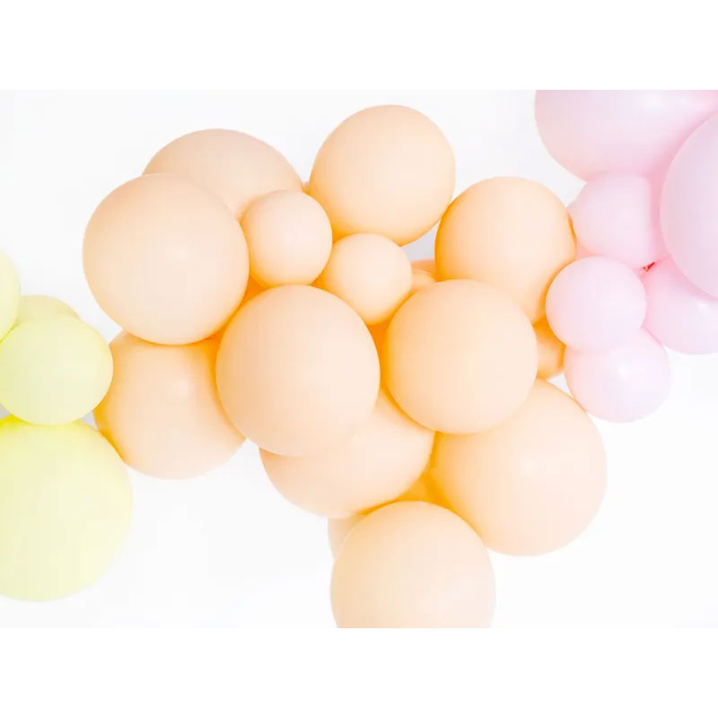 10 ballonnen - Ø 27cm - Pastel Light Peach