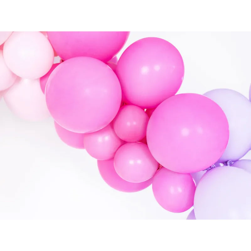 100 ballonnen - Ø 27cm - Pastel Fuchsia