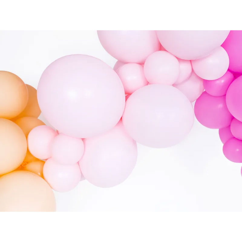 10 ballonnen - Ø 27cm - Pastel lichtroze