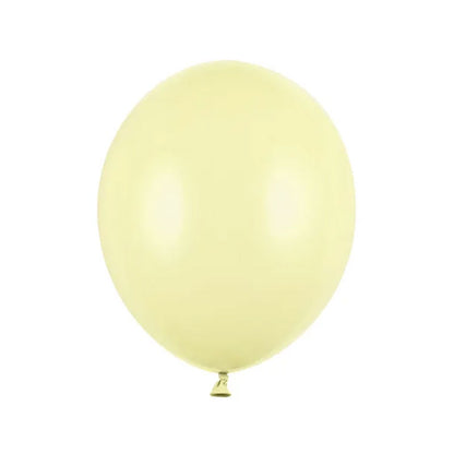 10 ballonnen - Ø 27cm - Pastel Lichtgeel