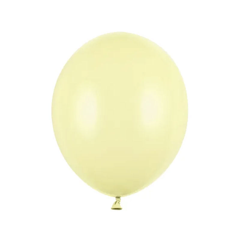 100 Ballonnen - Ø 27cm - Pastel Lichtgeel