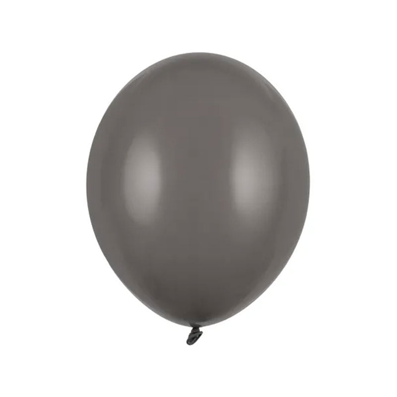 10 ballonnen - Ø 27cm - Pastelgrijs