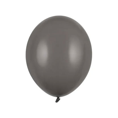 10 ballonnen - Ø 27cm - Pastelgrijs
