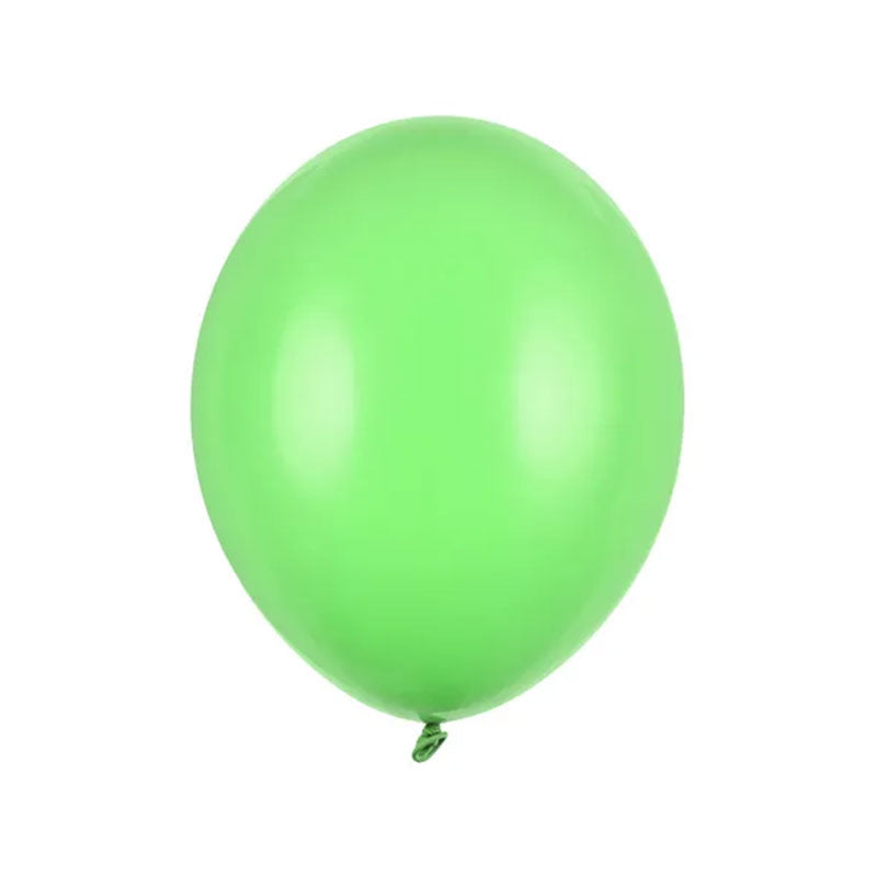 10 ballonnen - Ø 27cm - Pastelheldergroen
