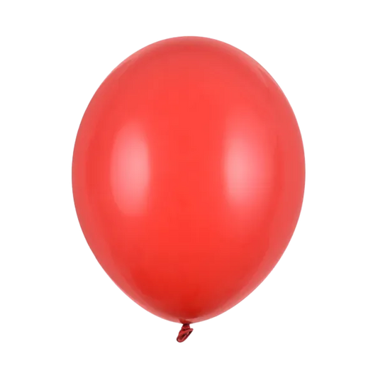 10 Ballonnen - Ø 30cm - Metallic - Rood