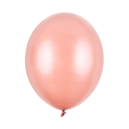 10 ballonnen - Ø 30 cm - Metallic - Roségoud