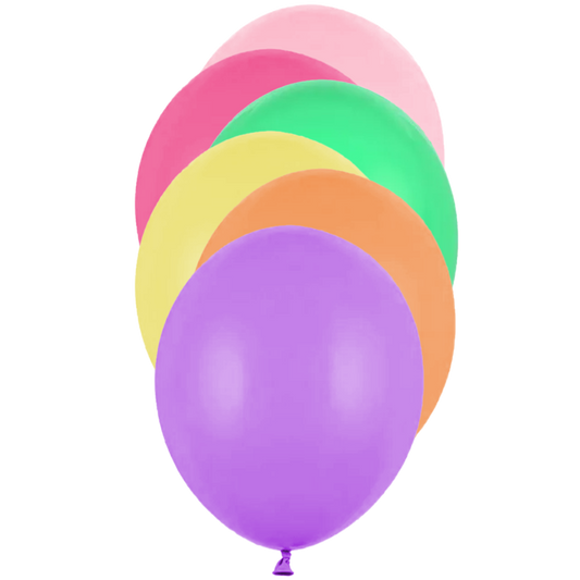 10 ballonnen - Ø 30cm - Kleurrijk