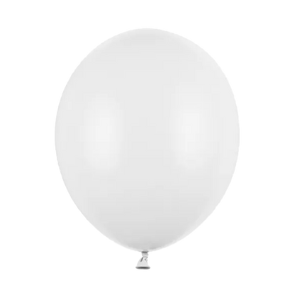 50 ballonnen - Ø 30cm - Wit