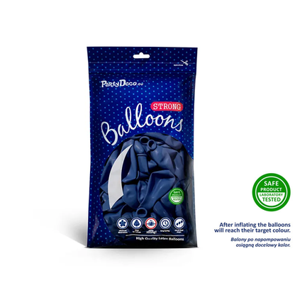 100 ballonnen - Ø 30cm - Blauw
