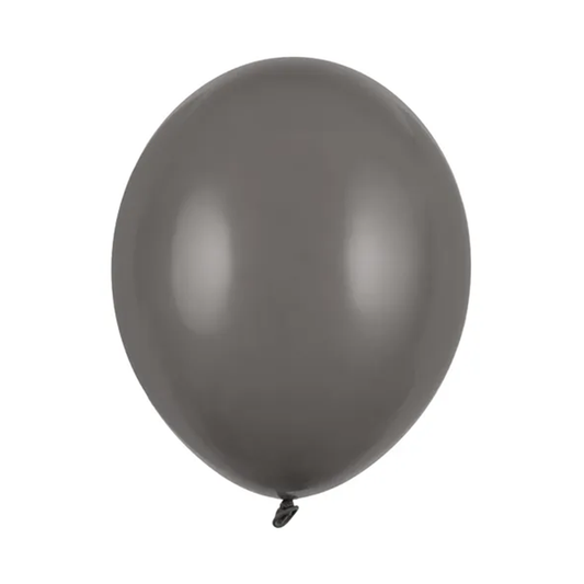 50 ballonnen - Ø 30cm - Pastelgrijs