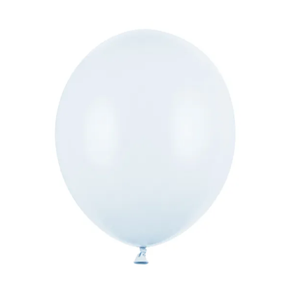 50 ballonnen - Ø 30cm - Pastel Light Misty Blue