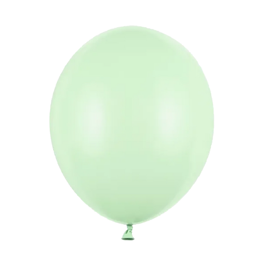 10 ballonnen - Ø 30 cm - pastel - pistache