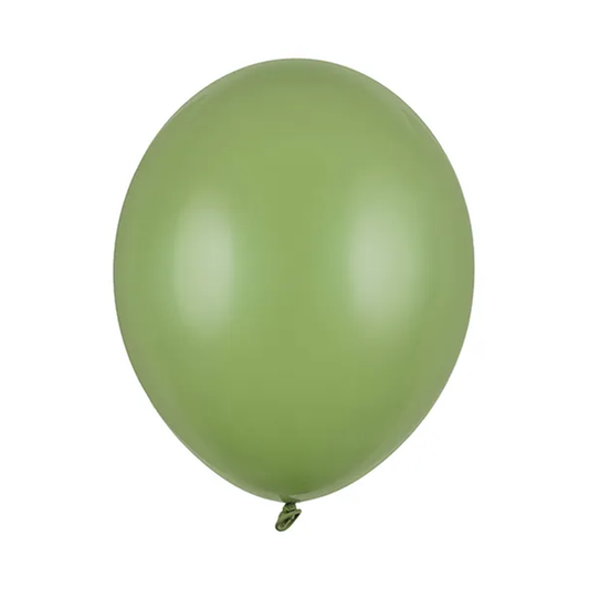 50 Ballonnen - Ø 30cm - Pastel Rosemary Green