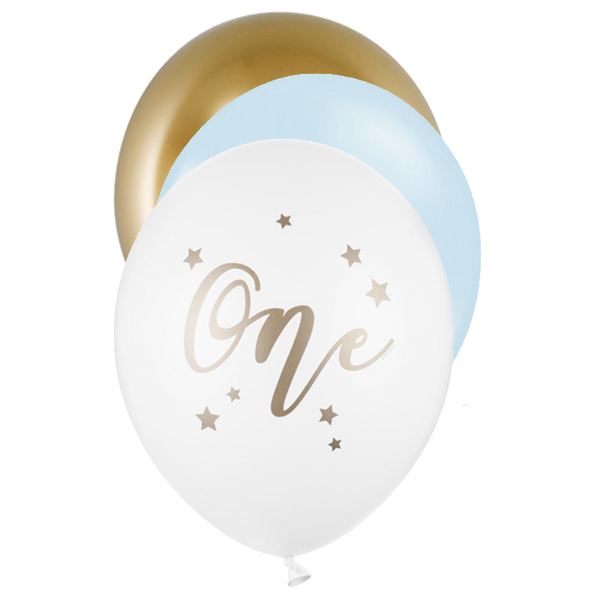 6 Motiefballonnen - Ø 30cm - SET - ONE Boyish
