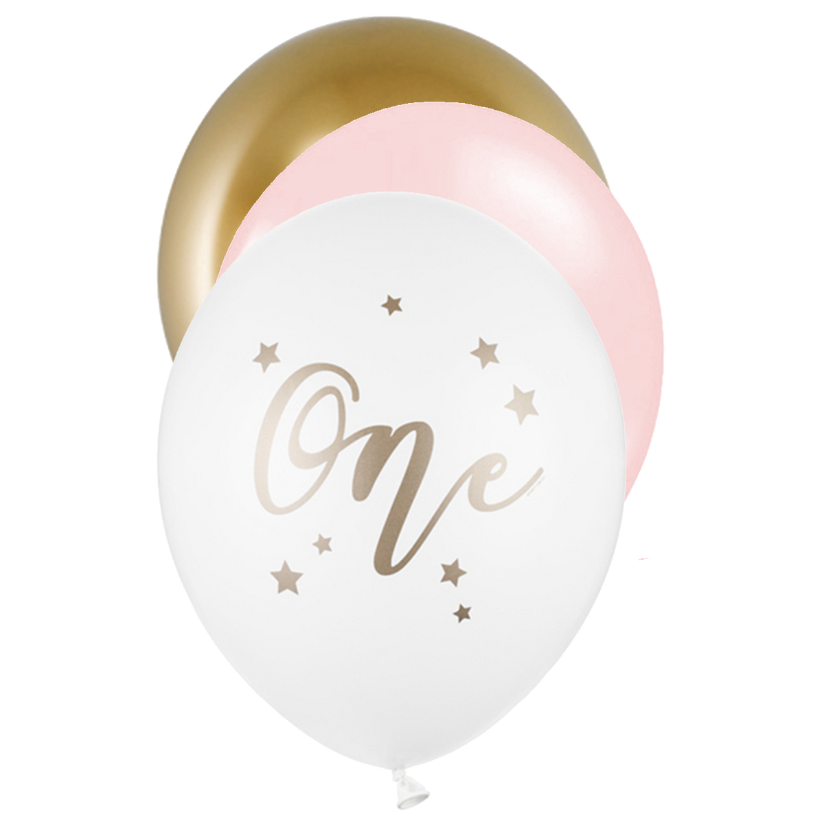 6 Motiefballonnen - Ø 30cm - SET - ONE Girlish