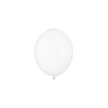 100 miniballonnen - Ø 12cm - Transparant