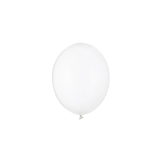 100 miniballonnen - Ø 12cm - Transparant