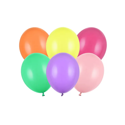 100 Miniballonnen - Ø 12cm - Bont