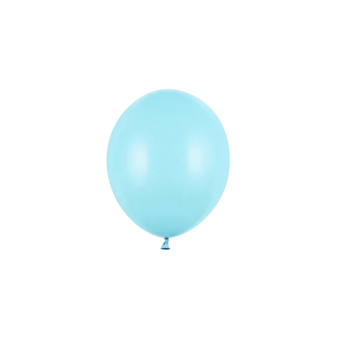 100 mini ballonnen - Ø 12cm - Pastel - Lichtblauw