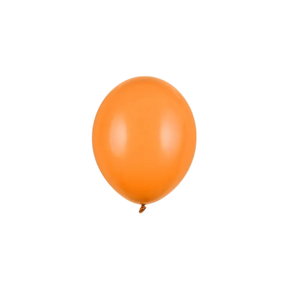 100 miniballonnen - Ø 12cm - Oranje