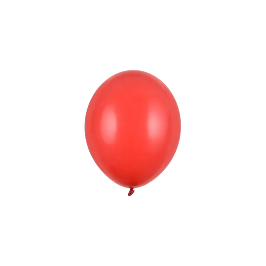 100 miniballonnen - Ø 12cm - Rood