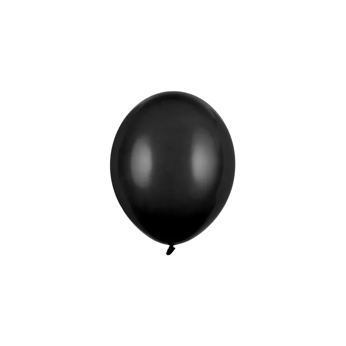 100 mini ballonnen - Ø 12cm - Zwart