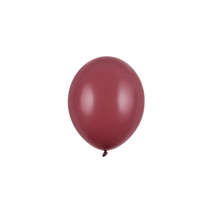100 Mini ballonnen - Ø 12cm - Pastel Pruim