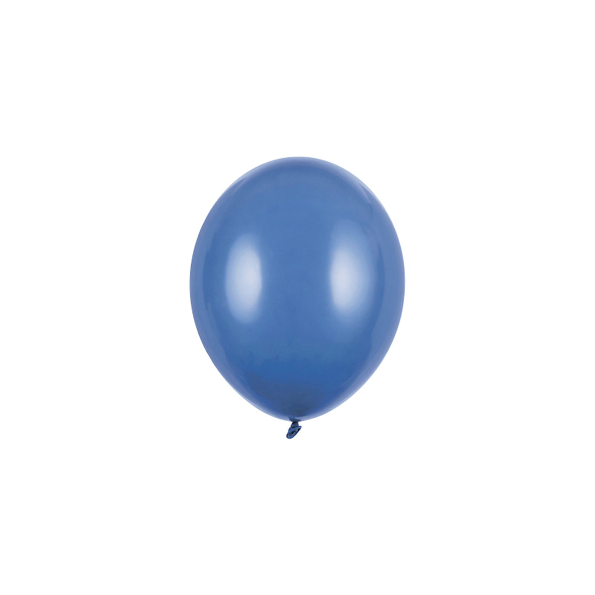 100 miniballonnen - Ø 12 cm - Pastel marineblauw