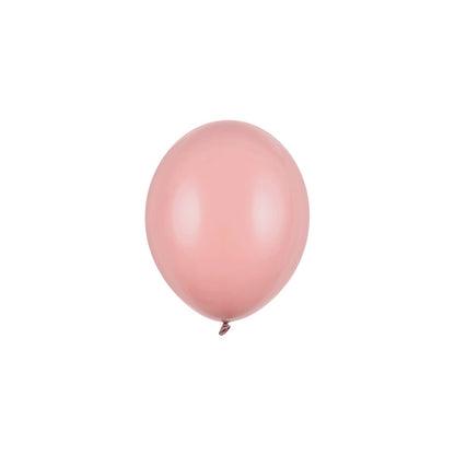 100 miniballonnen - Ø 12cm - Dark Dusty Rose