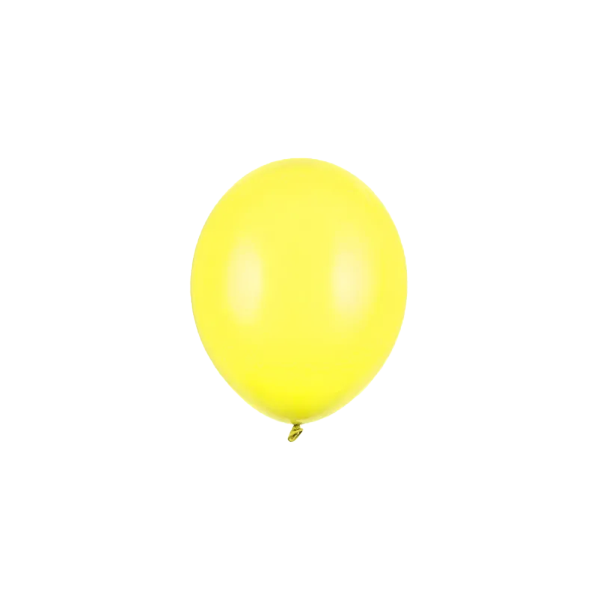 100 Miniballonnen - Ø 12cm - Geel