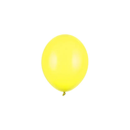 100 Miniballonnen - Ø 12cm - Geel