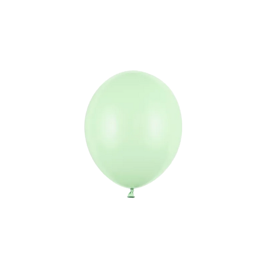100 Miniballonnen - Ø 12cm - Pastel - Pistache
