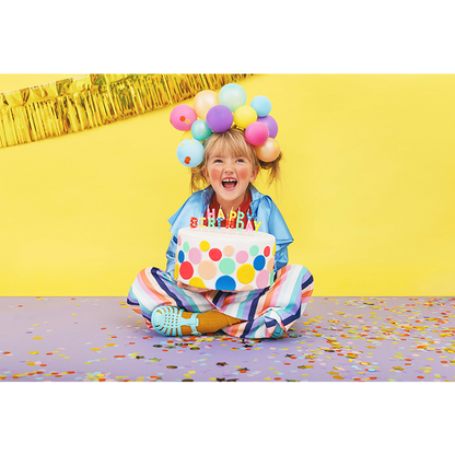 13 taartkaarsjes - Happy Birthday - Kleurrijk