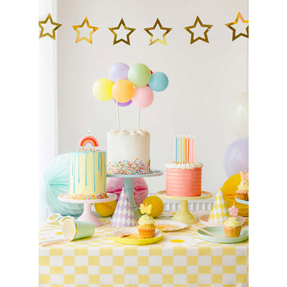1 Taartkaars - Regenboog