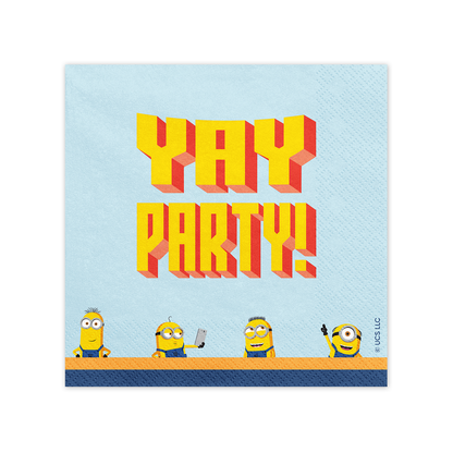 20 servetten - Minions - 33cm