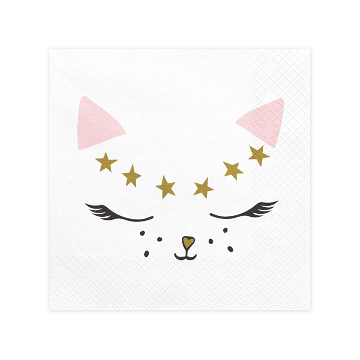 20 servetten Trend - 33cm - Kitty