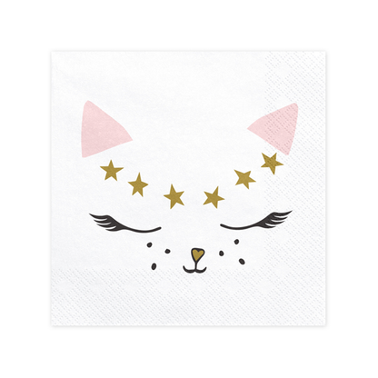 20 servetten Trend - 33cm - Kitty