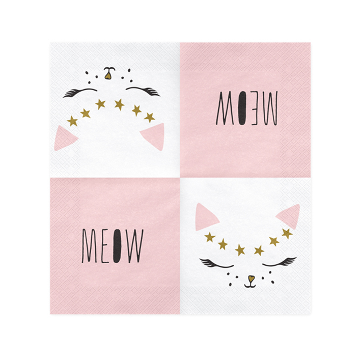 20 servetten Trend - 33cm - Kitty