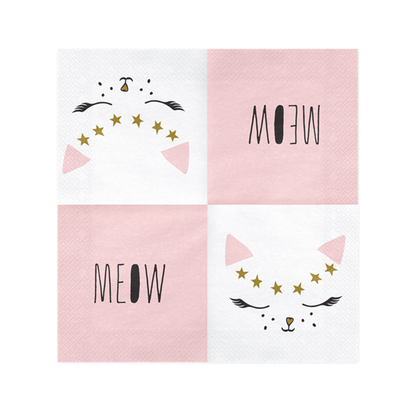 20 servetten Trend - 33cm - Kitty