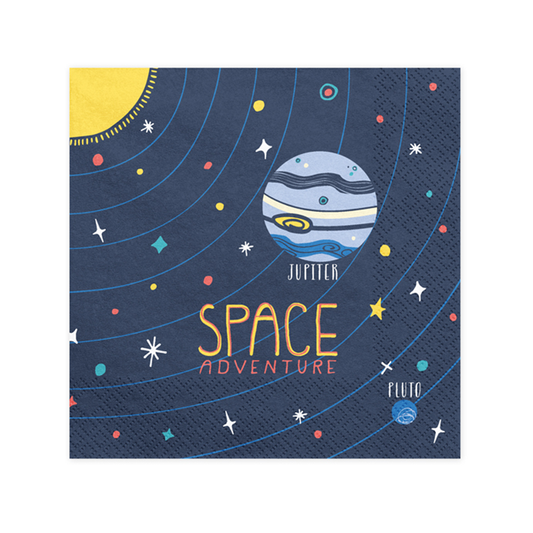 20 servetten Trend - 33 cm - Space Party