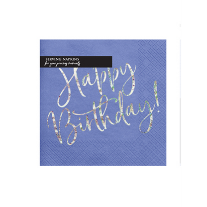 20 Servetten Trend - 33cm - Happy B'day