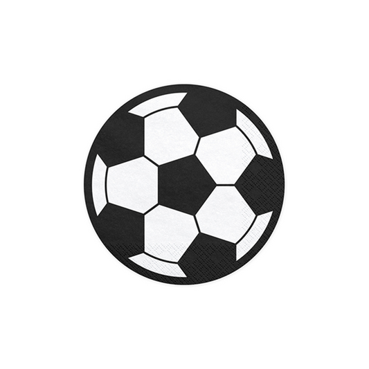 20 Servetten Trend - 13cm - Voetbal