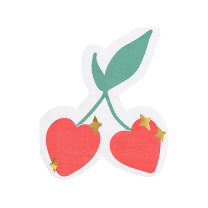 20 servetten Trend - 16cm - Sweet Cherries