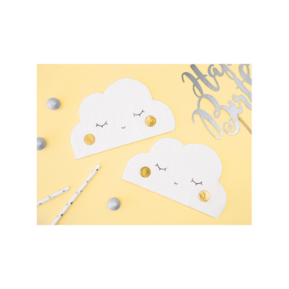 20 Servetten Trend - 16cm - Cloud