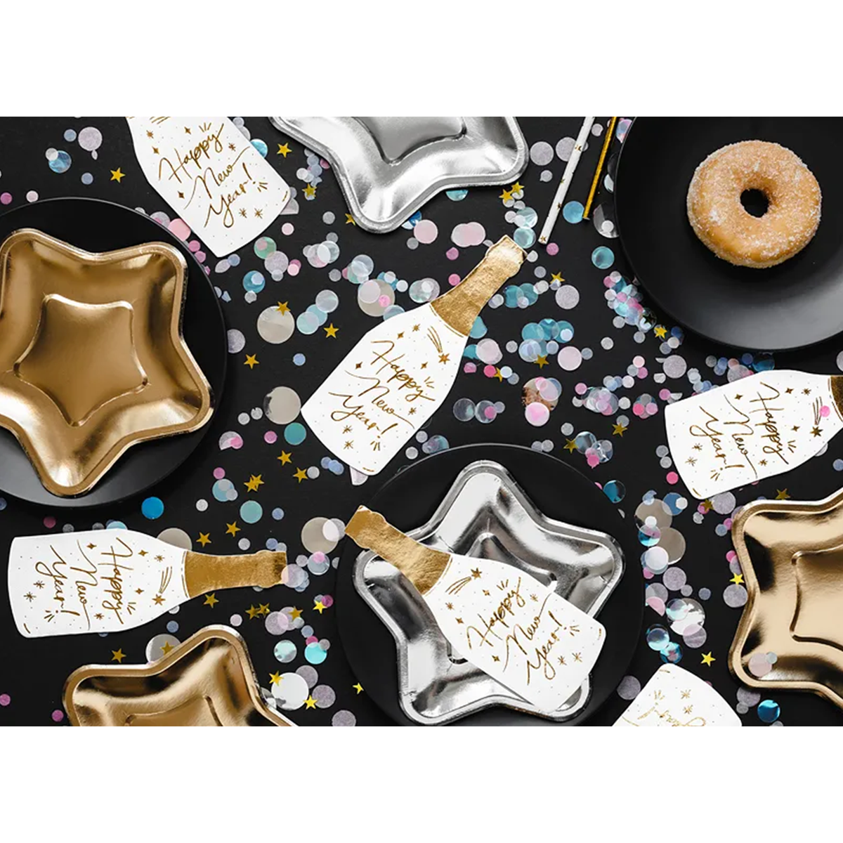 20 servetten - HNY Champagne