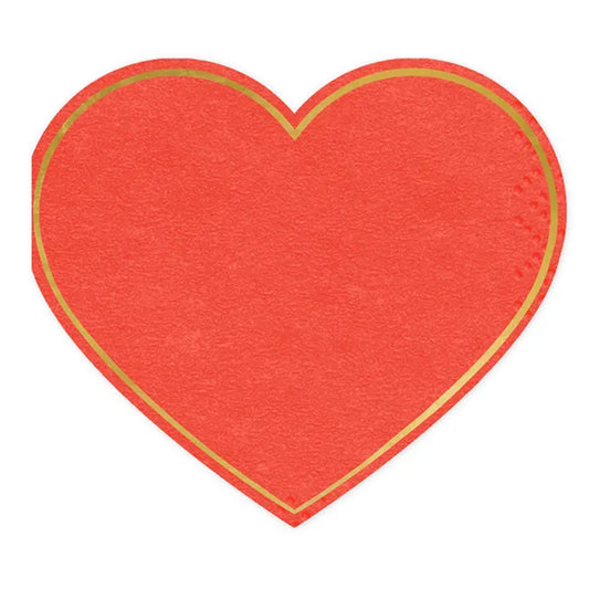 20 Servetten Trend - 28cm - Hart - Rood