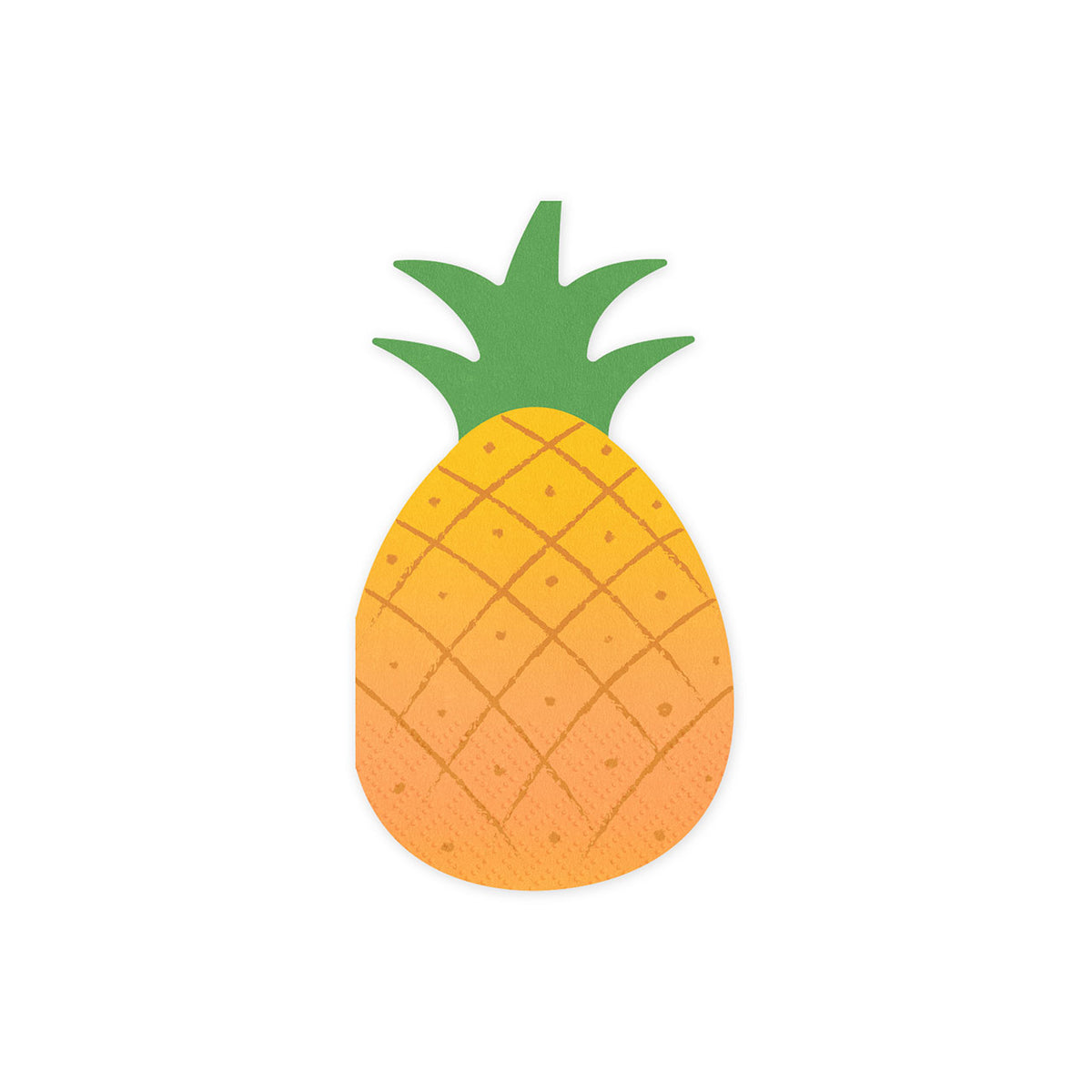 20 servetten - ananas