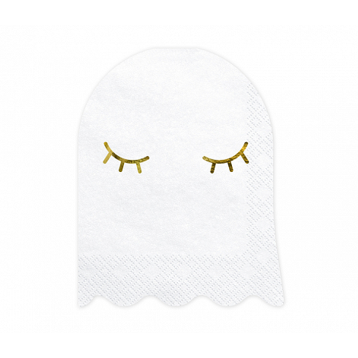 20 servetten Trend - 14cm - Ghost
