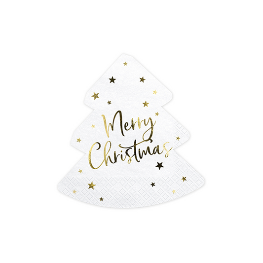 20 servetten Trend – 16 cm – Merry Christmas